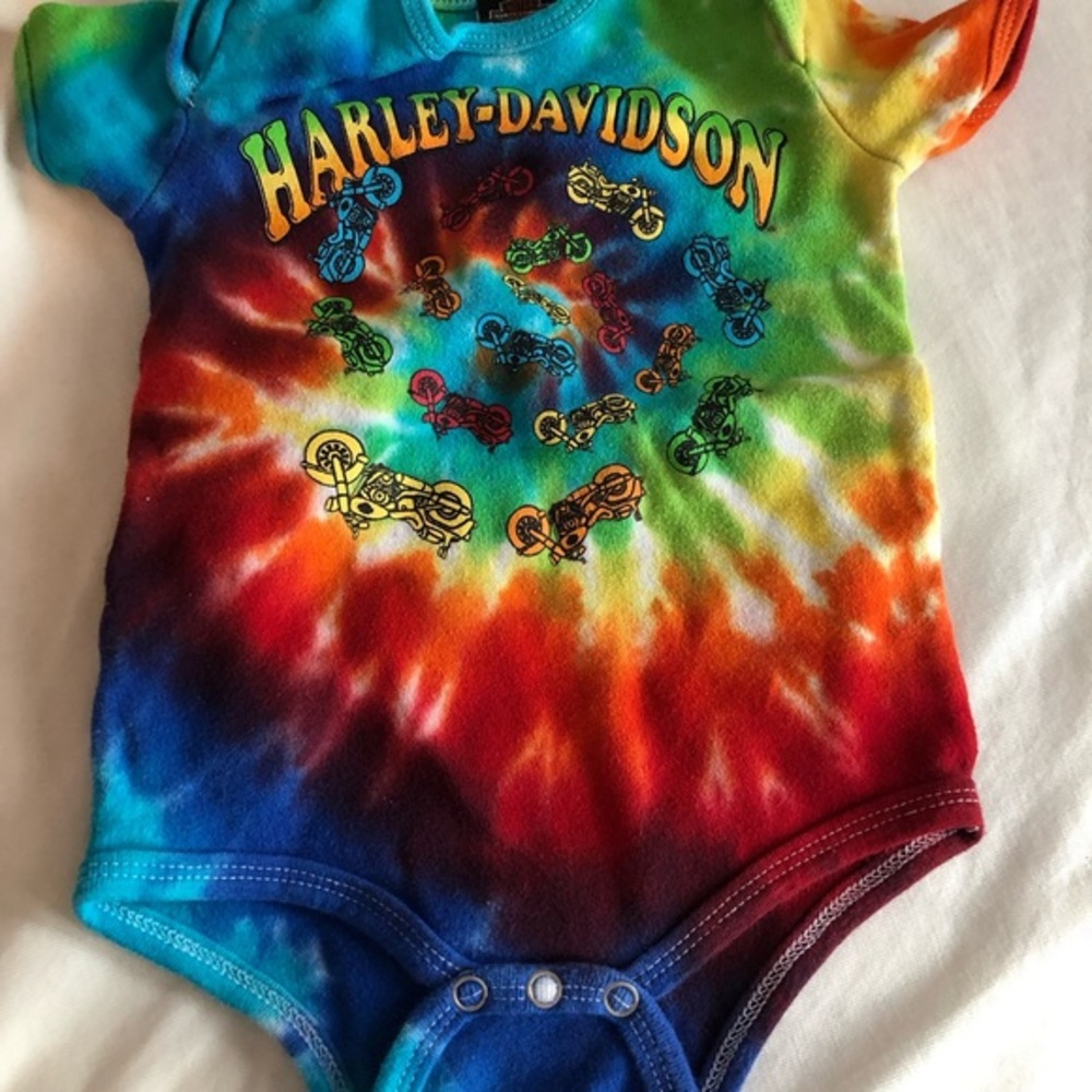Harley Davidson‎ onesie 6-9 months